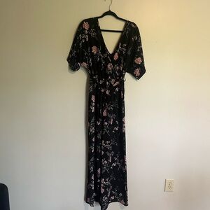 Rue21 floral jumpsuit causal dainty feminine size large events business casual
